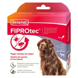 De Online Drogist Beaphar FIPROtec tegen Vlooien en Teken Extra Grote Honden aanbieding