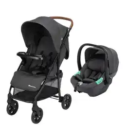 ANWB Bebeconfort Misty Duo Kinderwagen Donkergrijs aanbieding