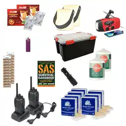 ANWB SOS Central 2-persoons Blackout Pack 3 dagen Zwart aanbieding