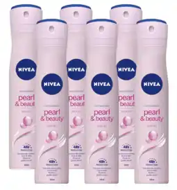 De Online Drogist Nivea Pearl & Beauty Anti-transpirant Voordeelverpakking aanbieding