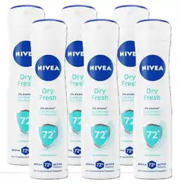De Online Drogist Nivea Dry Fresh Anti-Transpirant Spray Voordeelverpakking aanbieding