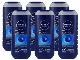 De Online Drogist Nivea Men Total Relax Douchegel Voordeelverpakking aanbieding