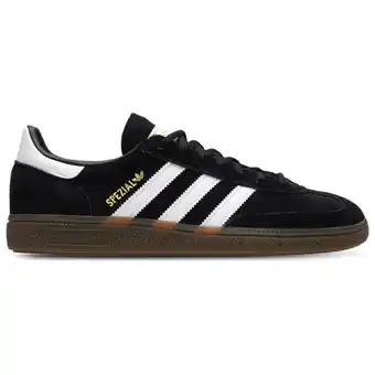 Foot Locker Adidas Handball Spezial Sneakers Heren - Zwart - Maat 40 2/3 - Leer aanbieding
