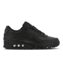 Foot Locker Nike Air Max 90 Sneakers Heren - Zwart - Maat 39 - Leer aanbieding