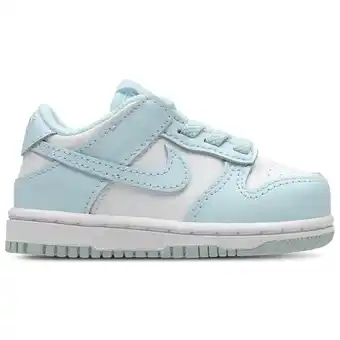 Foot Locker Nike Dunk Babyschoenen - Wit - Maat 22 - Synthetisch, Leer aanbieding