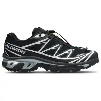Foot Locker Salomon XT-6 GTX Sneakers Heren - Zwart - Maat 42 - Mesh/Synthetisch aanbieding