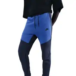 Foot Locker Nike Tech Fleece Broeken Heren - Blauw - Maat XL aanbieding