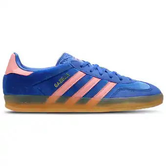 Foot Locker Adidas Gazelle Sneakers Dames - Blauw - Maat 36 2/3 - Suède aanbieding