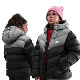 Foot Locker Nike Adp Puffer Colorblock Jassen Kinder - Zwart - Maat 158 - 170 CM - Poly Woven aanbieding