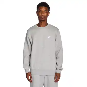 Foot Locker Nike fleece Hoodies Heren - Grijs - Maat S aanbieding