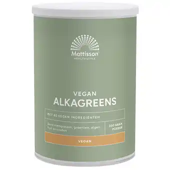Holland & Barrett Mattisson Alkagreens Poeder (300gr) aanbieding