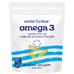 Holland & Barrett Arctic Blue Omega 3 Visolie DHA en EPA - 60 capsules aanbieding