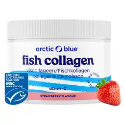 Holland & Barrett Arctic Blue Viscollageen Aardbeiensmaak - 150g aanbieding
