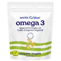 Holland & Barrett Arctic Blue Vegan Omega 3 Algenolie DHA en EPA - 90 capsules aanbieding