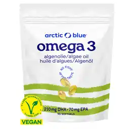 Holland & Barrett Arctic Blue Vegan Omega 3 Algenolie DHA en EPA - 90 capsules aanbieding