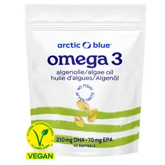 Holland & Barrett Arctic Blue Vegan Omega 3 Algenolie DHA en EPA - 90 capsules aanbieding