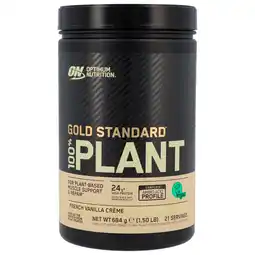 Holland & Barrett Optimum Nutrition Gold Standard 100% Plant Protein Vanilla - 684g aanbieding
