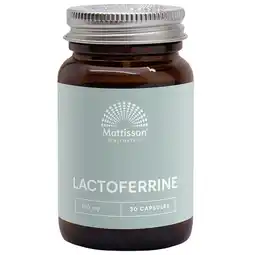Holland & Barrett Mattisson Lactoferrine 300mg - 30 capsules aanbieding