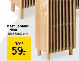 Xenos Kast Japandi 1 deur aanbieding