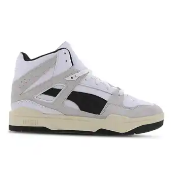 Foot Locker Puma Slipstream Sneakers Heren - Wit - Maat 41 - Leer aanbieding