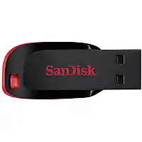 Conrad SanDisk Cruzer Blade USB-stick 32 GB Zwart SDCZ50-032G-E95 USB-A 2.0 aanbieding