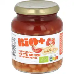 Dekamarkt Bio+ Witte bonen in tomatensaus aanbieding