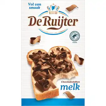 Dekamarkt De Ruijter Chocolade vlokken melk aanbieding