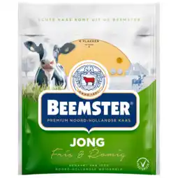 Dekamarkt Beemster Jonge kaas 48+ plakken aanbieding