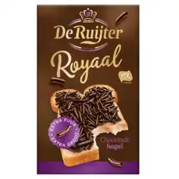 Dekamarkt De Ruijter Chocoladehagel royaal aanbieding