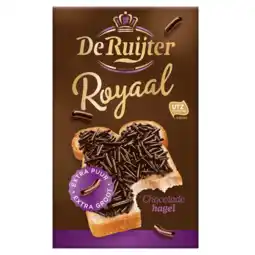 Dekamarkt De Ruijter Chocoladehagel royaal aanbieding