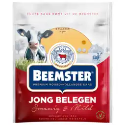 Dekamarkt Beemster Jong belegen kaas 48+ plakken aanbieding