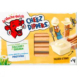 Dekamarkt La Vache Qui Rit Cheez dippers licht volkoren aanbieding