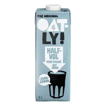 Dekamarkt Oatly Haverdrink halfvol aanbieding