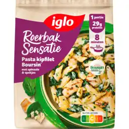 Dekamarkt Iglo Roerbaksensatie kip-pasta-boursin aanbieding