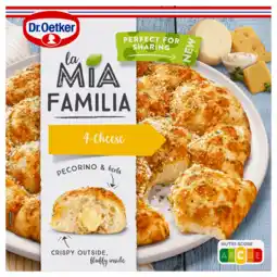 Dekamarkt Dr. Oetker La mia familia 4 cheese aanbieding