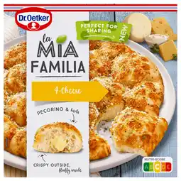 Dekamarkt Dr. Oetker La mia familia 4 cheese aanbieding