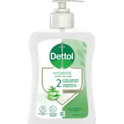 Dekamarkt Dettol Vloeibaar zeeppomp hydraterend aloe vera aanbieding