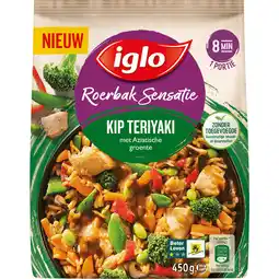 Dekamarkt Iglo Roerbaksensatie kip teriyaki aanbieding