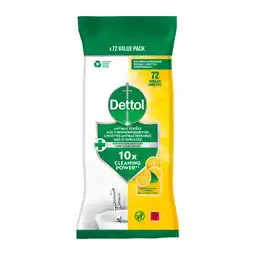 Dekamarkt Dettol Multi reinigingsdoekjes citrus aanbieding