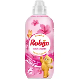 Dekamarkt Robijn Wasverzachter pink sensation 39 wasbeurten aanbieding
