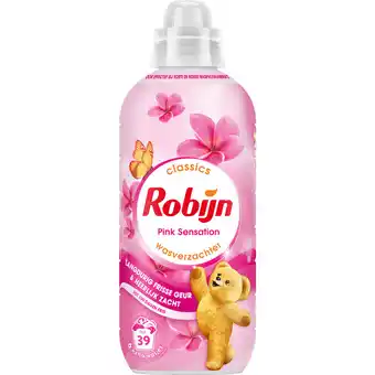 Dekamarkt Robijn Wasverzachter pink sensation 39 wasbeurten aanbieding
