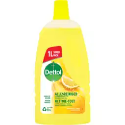 Dekamarkt Dettol Allesreiniger sprankelend citroen & limoen aanbieding