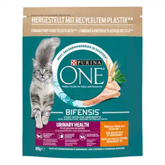Dekamarkt Purina One Kattenvoer urinary care kip & tarwe aanbieding