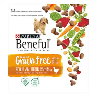 Dekamarkt Beneful Hondenvoer kip & groente grainfree aanbieding