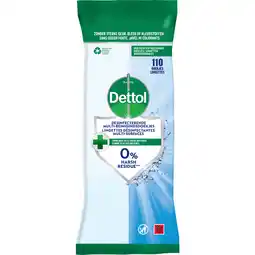 Dekamarkt Dettol Multi reinigingsdoekjes antibacterieel aanbieding