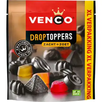 Dekamarkt Venco Droptoppers zacht zoet aanbieding