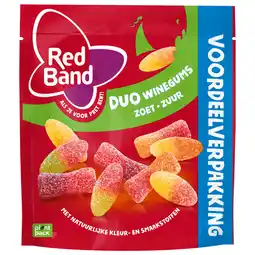 Dekamarkt Red Band Winegums zoet zuur xl aanbieding