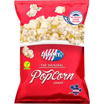 Dekamarkt Jimmy's Original popcorn zoet aanbieding