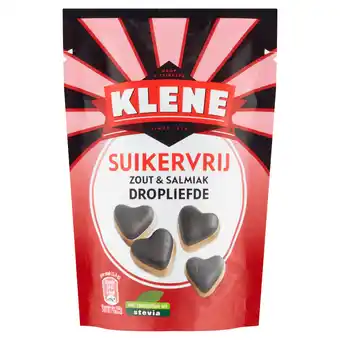Dekamarkt Klene Dropliefde Suikervrije Drop Zoet Zak aanbieding