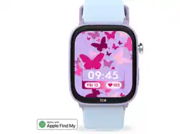 MediaMarkt Ice-watch Smarwatch Junior 3.0 Met Apple Find My 1.75'' (024550) Smartwatch Paars aanbieding